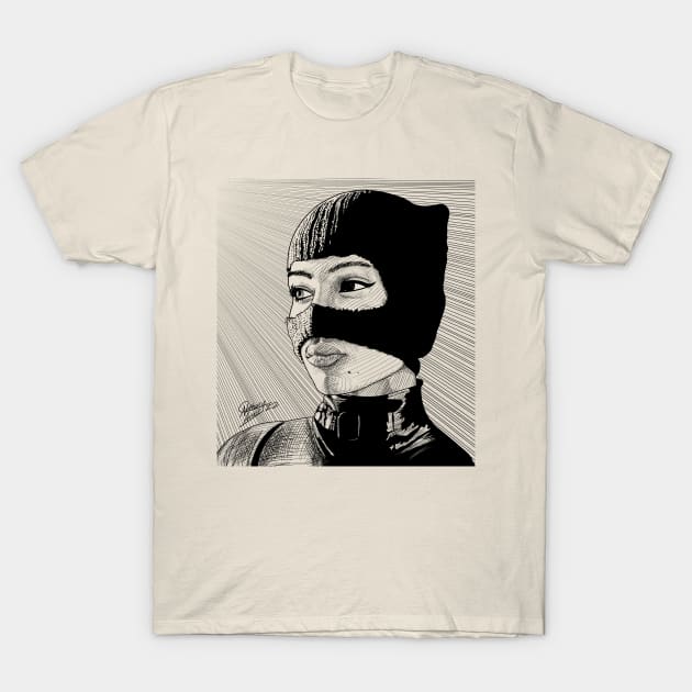 The Cat T-Shirt by A Squared Comics